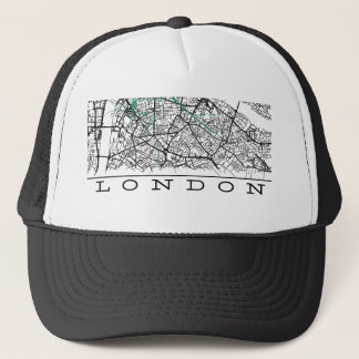 Casquette carte de Londres