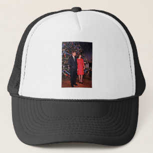 Casquette Carte de Noël du président américain John Kennedy