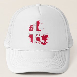 Casquette Carte Drapeau Danemark