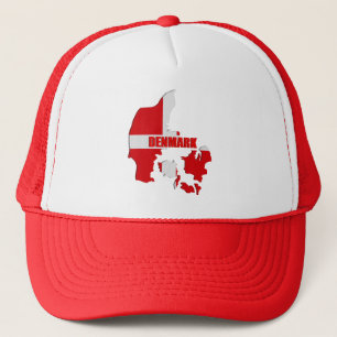 Casquette Carte du Danemark