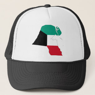 Casquette Carte du drapeau du Koweït