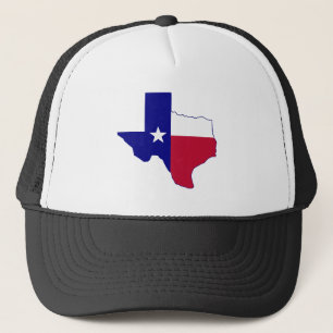 Casquette Carte du drapeau du Texas
