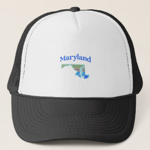Casquette Carte du Maryland