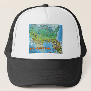 Casquette Carte Florida USA