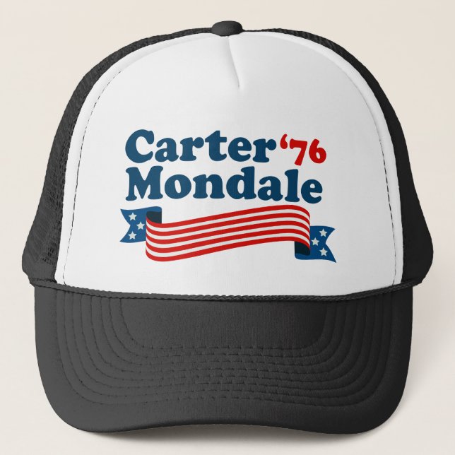 Casquette Carter Mondale '76 Rétro Election (Devant)