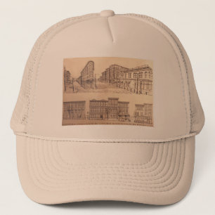 Casquette Cartes de camionnettes de souvenirs de Vancouver e