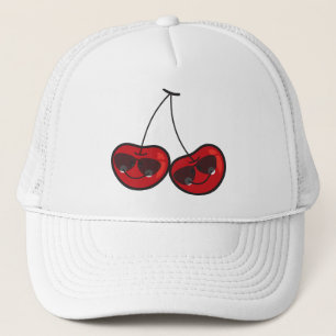 Casquette Cartographie Amusante & Cool Cerises Cheeky Avec L