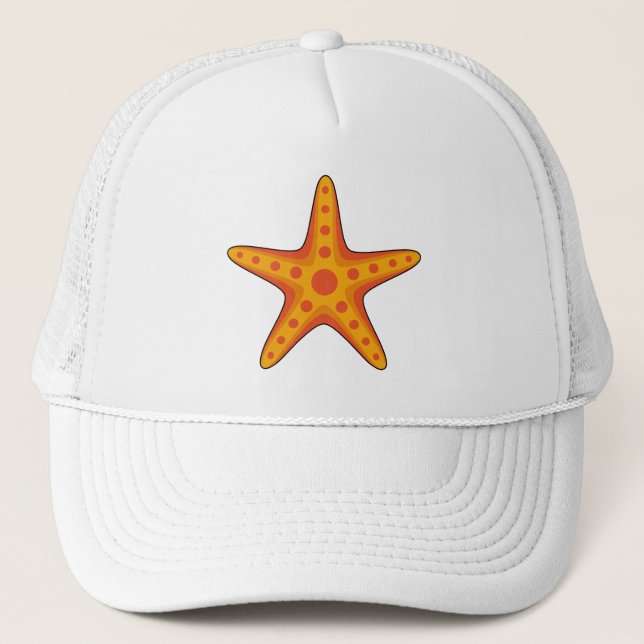 Casquette Carton d'Épis orange mignon (Devant)