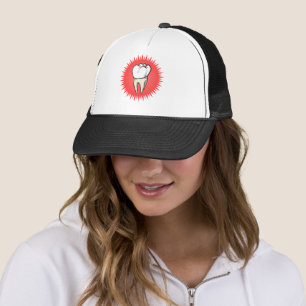 Casquette Carton Rouge Blanc Extrait Molar Starburst