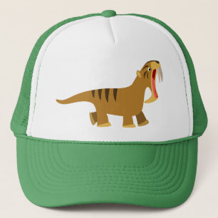 Casquette Cartoon à bouche béante mignon Thylacosmilus Casqu
