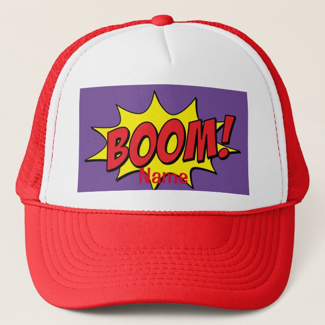 Casquette Cartoon Boom Thunder_Cove (Devant)