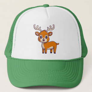 Casquette Cartoon de cerf de bébé mignon-23501