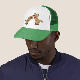 Casquette Cartoon Hyenas Trucker Chapeau Mignonne Big Teethe