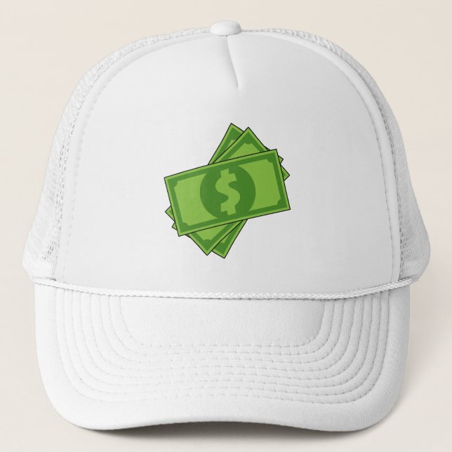 Casquette Cartoon Money Dollar Bills (Devant)