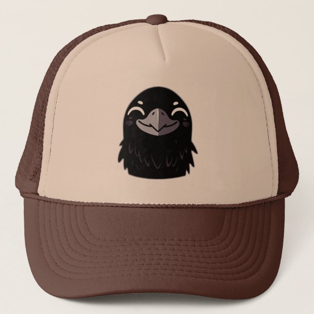 Casquette Cartoon Raven - Souriant (Devant)