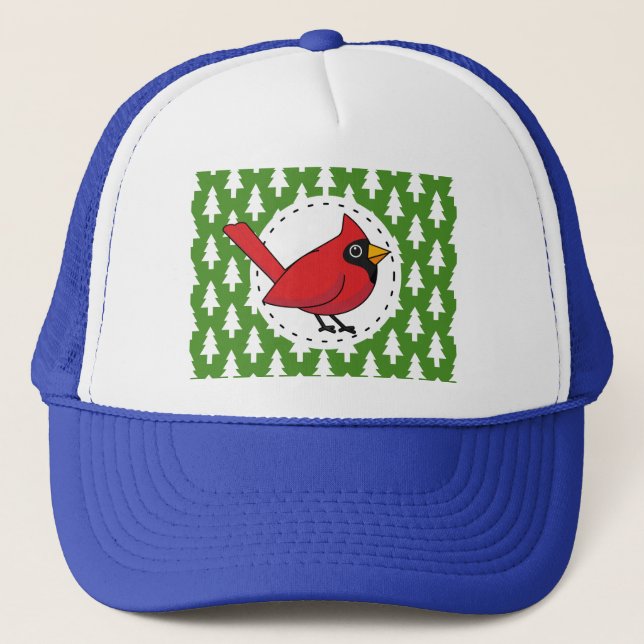 Casquette Cartoon Red Cardinal (Devant)