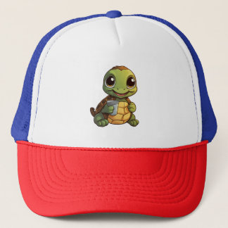 Casquette Cartoon turtle illustration Copy Copy Copy Copy Co