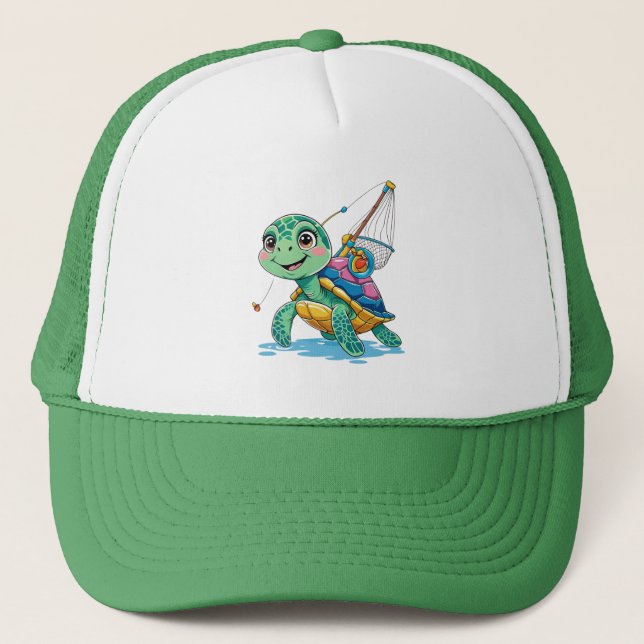 Casquette  Cartoon Turtle Kids Hat (Devant)