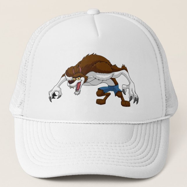 Casquette Cartoon Werewolf (Devant)