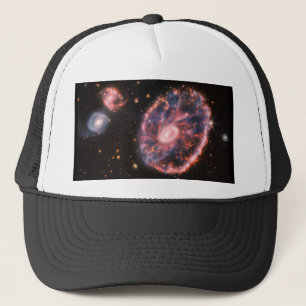 Casquette Cartwheel Galaxy JWST James Webb Télescope spatial