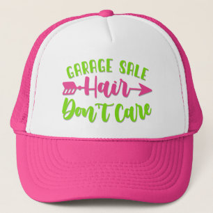 Casquette Casque de camionneur drôle - Vente de garage, chev