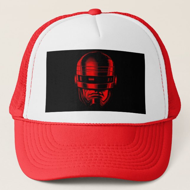 Casquette Casque Robot Cop (Devant)