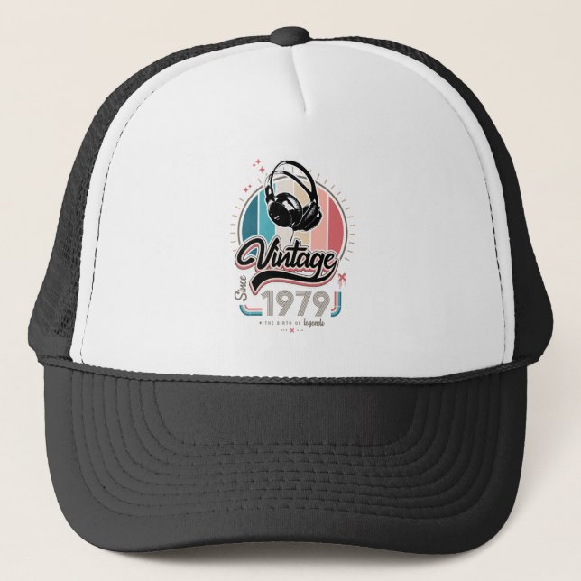 Casquette Casques vintages depuis 1979 (Devant)