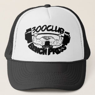 Casquette Casquette/casquette de banc à presse de 300 clubs