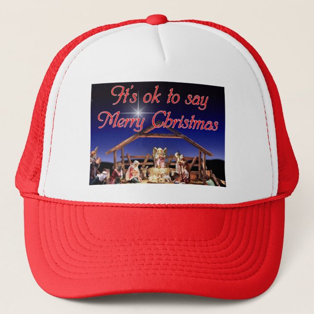 Casquette Casquette/casquette de Joyeux Noël (Devant)