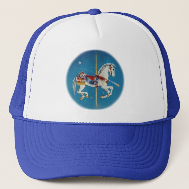 Casquette, Casquette - Cheval de Carrousel Rouge,  (Devant)