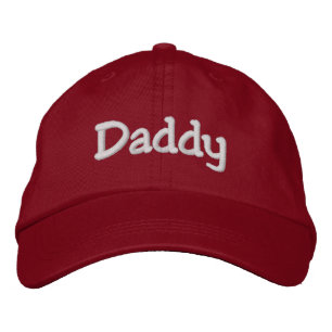 Casquette Casquette de baseball brodé Daddy   Roug