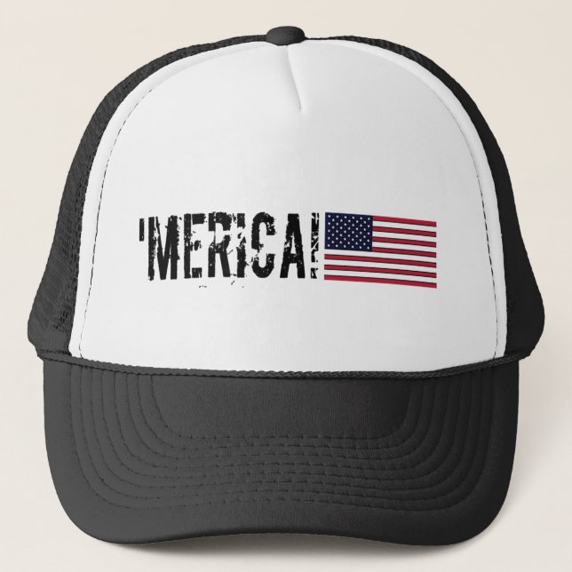 Casquette 'Casquette de drapeau de Merica Etats-Unis (Devant)
