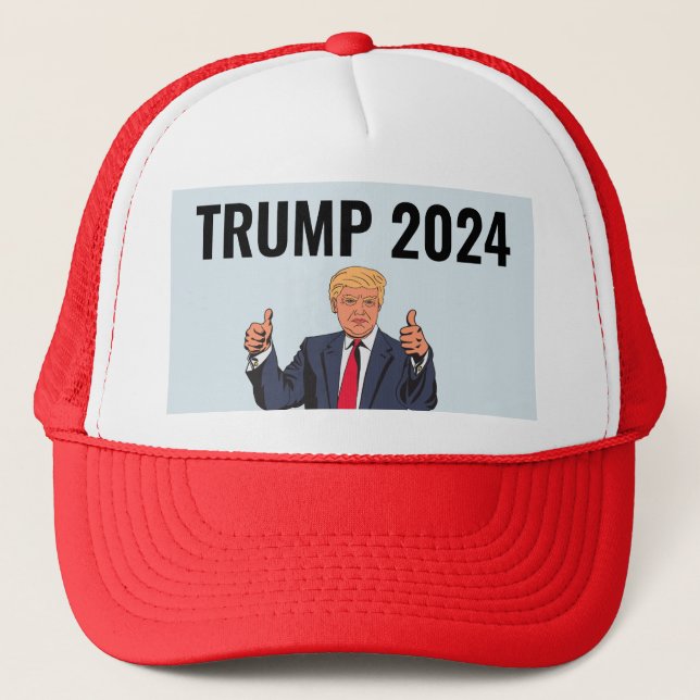 CASQUETTE CASQUETTE DONALD TRUMP 2024 (Devant)