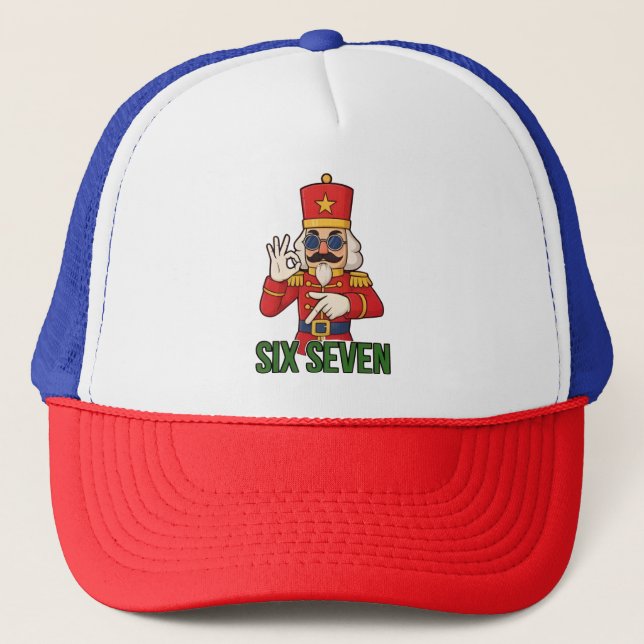 Casquette Casse-Noisette Six Seven Noël 6 7 Xmas  (Devant)
