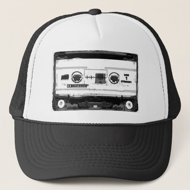 Casquette Cassette Pop Art (Devant)