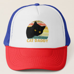 Casquette Cat Daddy Vintage Cat 80s Retro Style For Men, Val