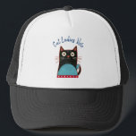 Casquette Cat Ladies Vote Script Féministe Russe Drôle migno<br><div class="desc">"Les femmes de chat votent". Soyez fiers et partagez votre soutien à Kamala Harris avec ce chapeau de camionnette mignon, amusant, graphique et féministe. Une jolie illustration de chat rustique en noir, rouge, blanc et turquoise bleu et bleu marine manuscrite typographie recouvre un arrière - plan blanc. Choix à partir...</div>