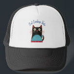 Casquette Cat Ladies Vote Script Féministe Russe Drôle migno<br><div class="desc">"Les femmes de chat votent". Soyez fiers et partagez votre soutien à Kamala Harris avec ce chapeau de camionnette mignon, amusant, graphique et féministe. Une jolie illustration de chat rustique en noir, rouge, blanc et turquoise bleu et bleu marine manuscrite typographie recouvre un arrière - plan blanc. Choix à partir...</div>