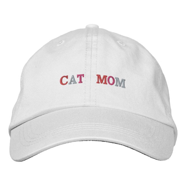 Casquette Cat Mom (Devant)