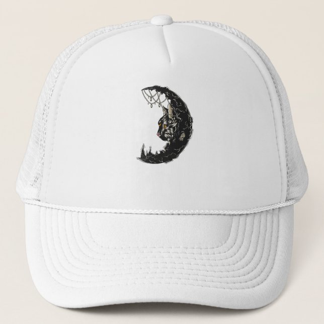Casquette Cat Moon (Devant)