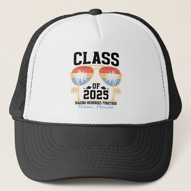 Casquette Catégorie de voyage 2025 sur mesure (Devant)