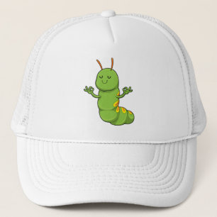 Casquette Caterpillar à la Méditation du Yoga