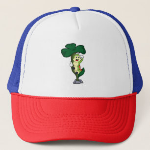 Casquette Caterpillar avec feuille