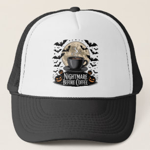 Casquette Cauchemar Avant Halloween Café