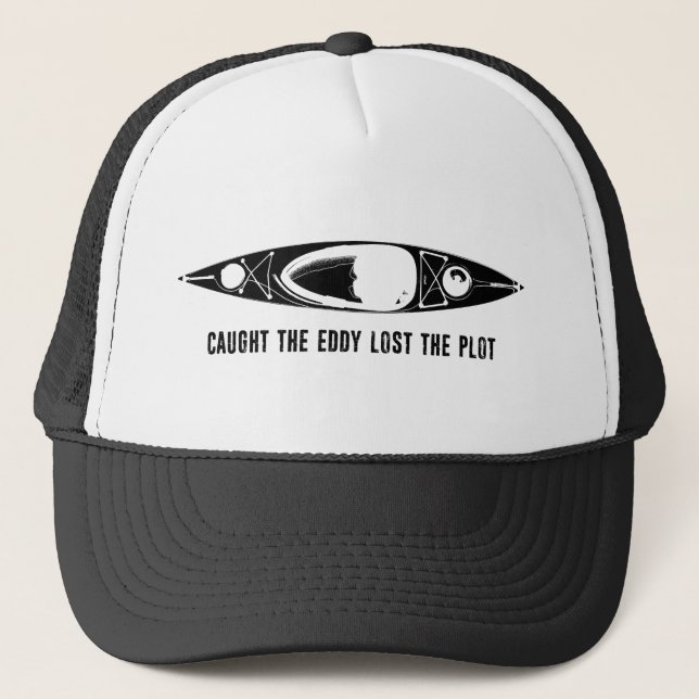 Casquette Caught The Eddy Lost The Plot Kayak (Devant)