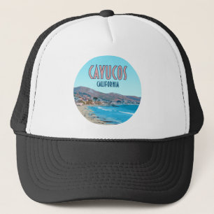 Casquette Cayucos California Central Coast Vintage