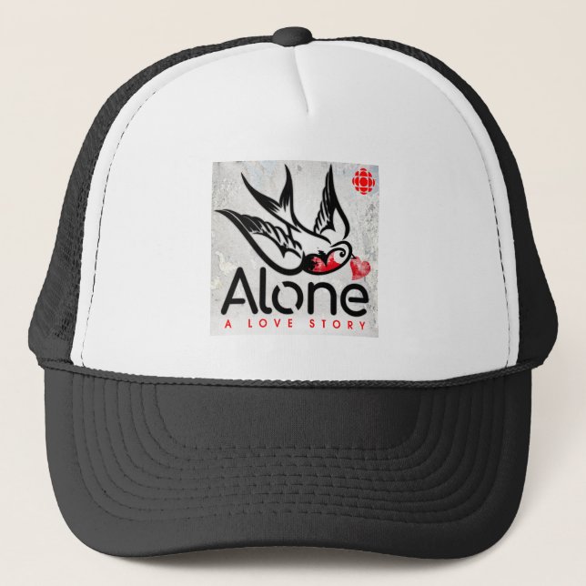 Casquette CBC Alone : Une histoire d'amour (Devant)