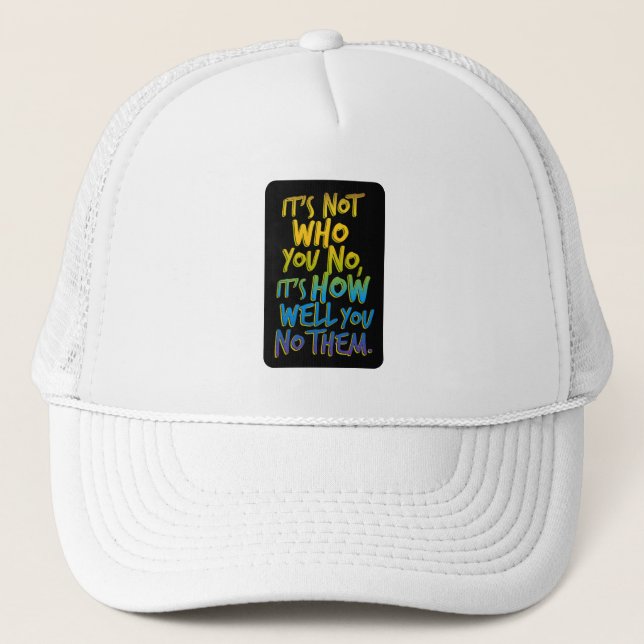 Casquette Ce n'est pas qui vous non (Devant)