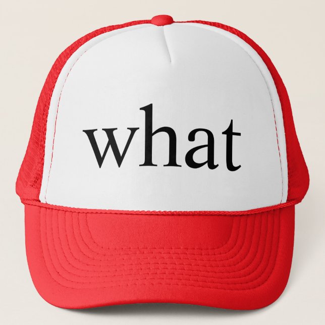 Casquette ce qui (Devant)
