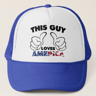 Casquette Ce type aime l'Amérique